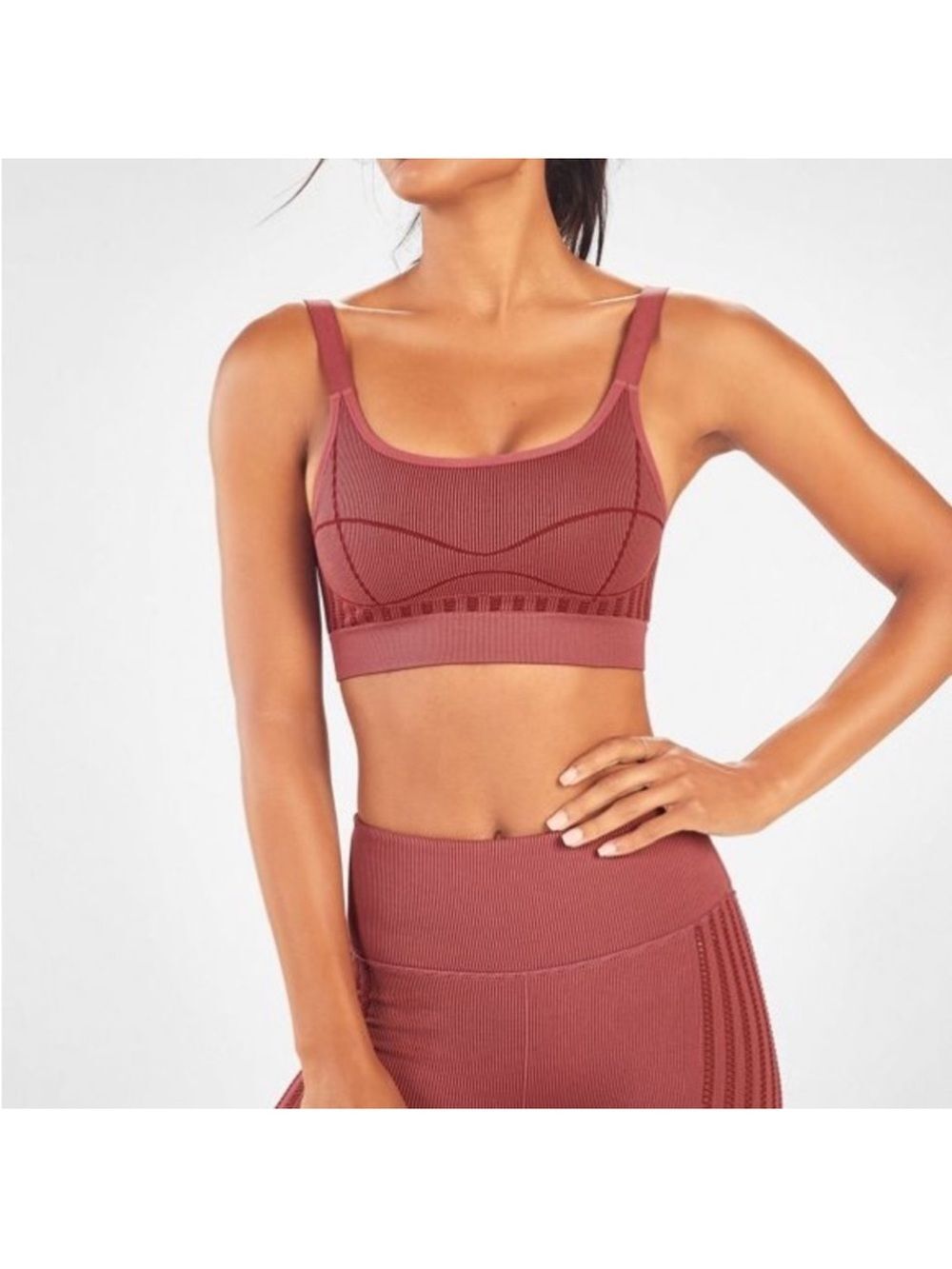 NWT Fabletics Kelia Seamless Sports Bra Size Small